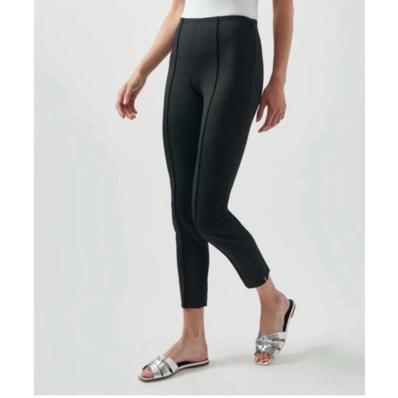 ATM Anthony Thomas Melillo High Waist Crop Pants in Black Size 4 $295 NWOT - Picture 1 of 8